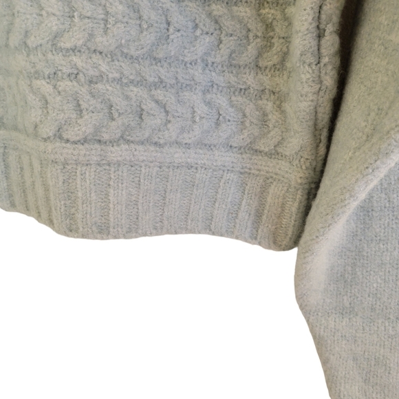 FOR LOVE & LEMONS SYDNEY SWEATER IN SAGE - Picture 7 of 12